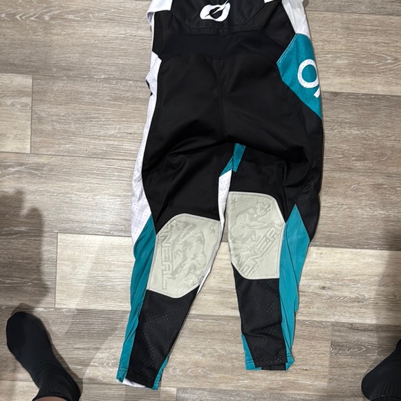 O’Neal Airwear Size 28 Men's Teal and Black Racing Pants - Picture 5 of 6